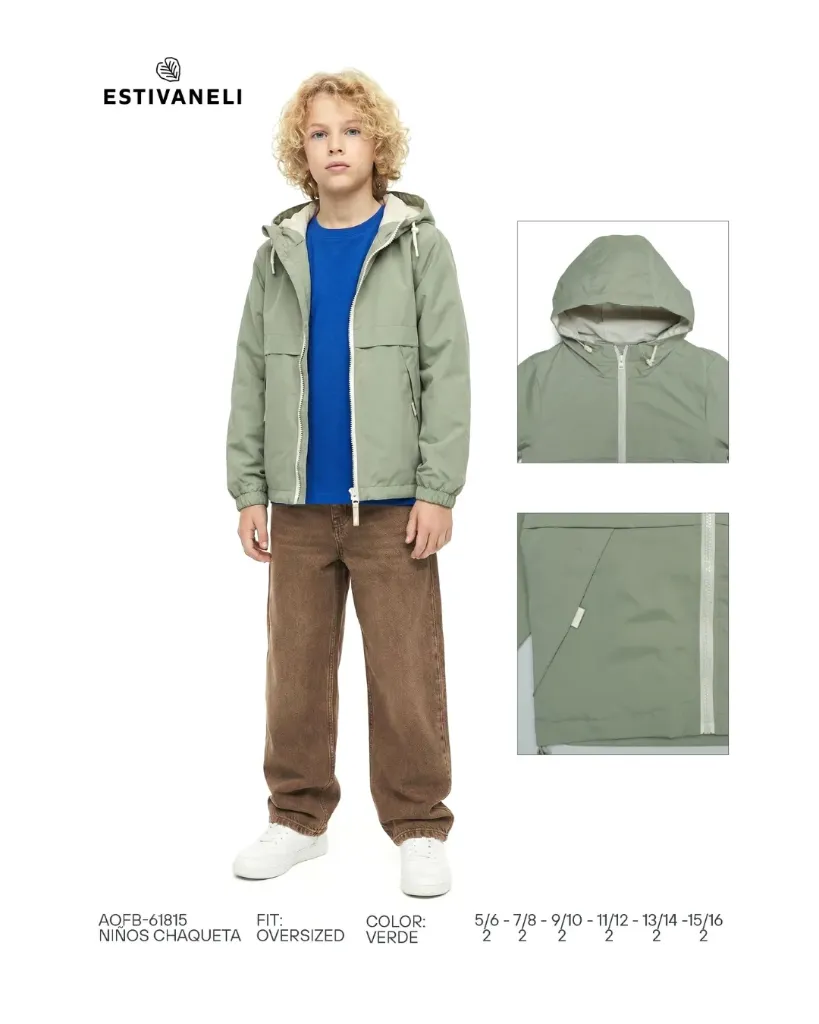 Chaqueta de niños estivaneli 61815