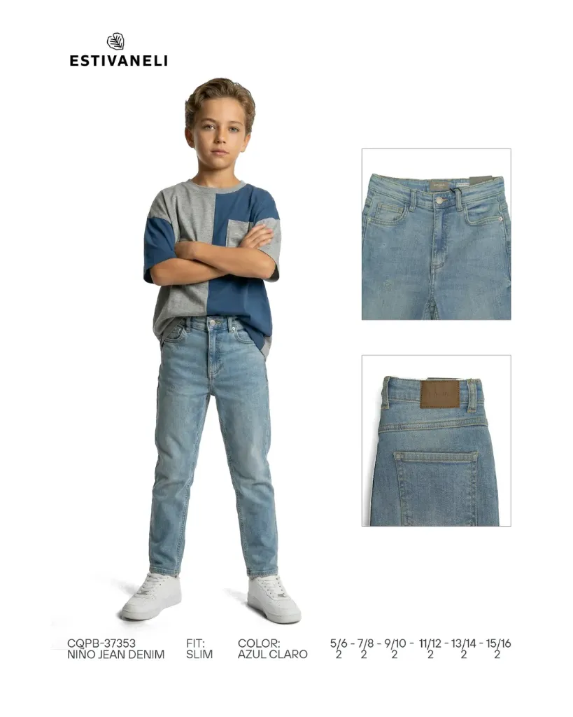 [JNN37353E7] Jeans tapered slim estivaneli 37353 (7)