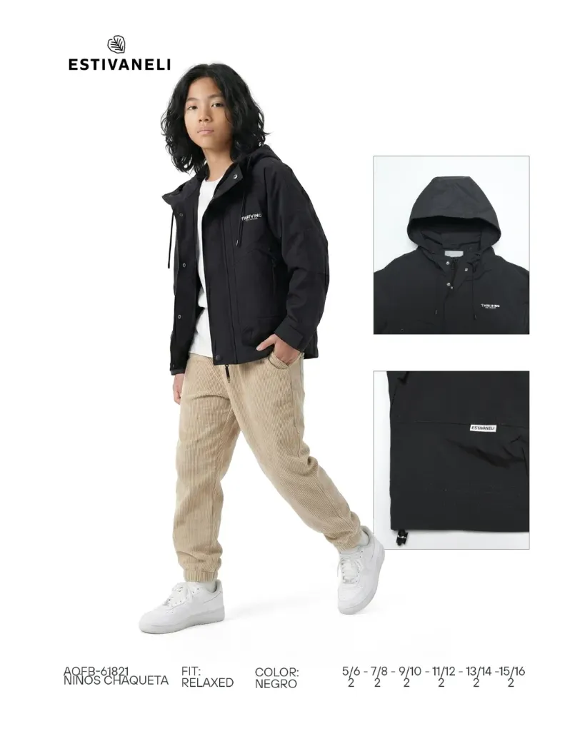 Chaqueta de niños estivaneli 61821