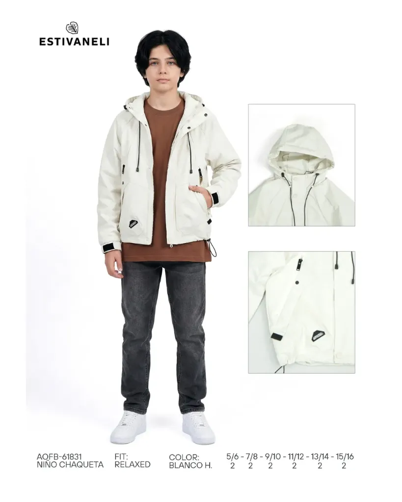 Chaqueta de niños estivaneli 61830