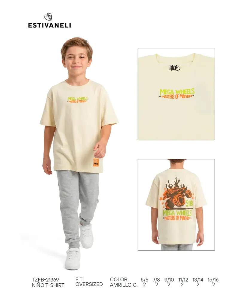 Franela estampada estivaneli 21370