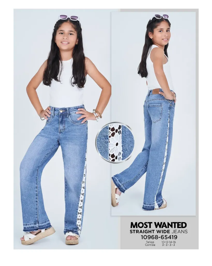 [JNN65419M16] Jeans straight wide mostwanted 65419 (16)