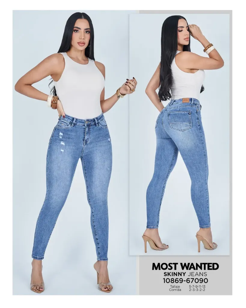 Jeans skinny mostwanted 67090