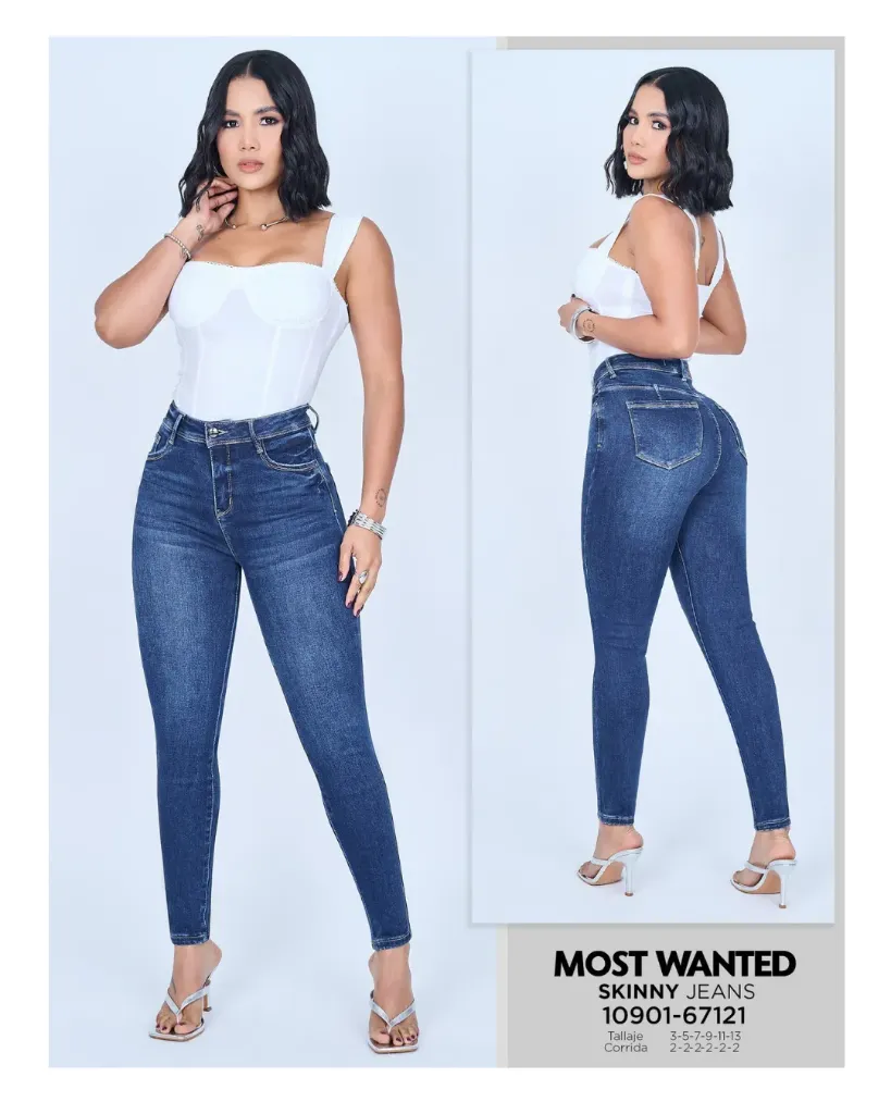 Jeans skinny mostwanted 67121