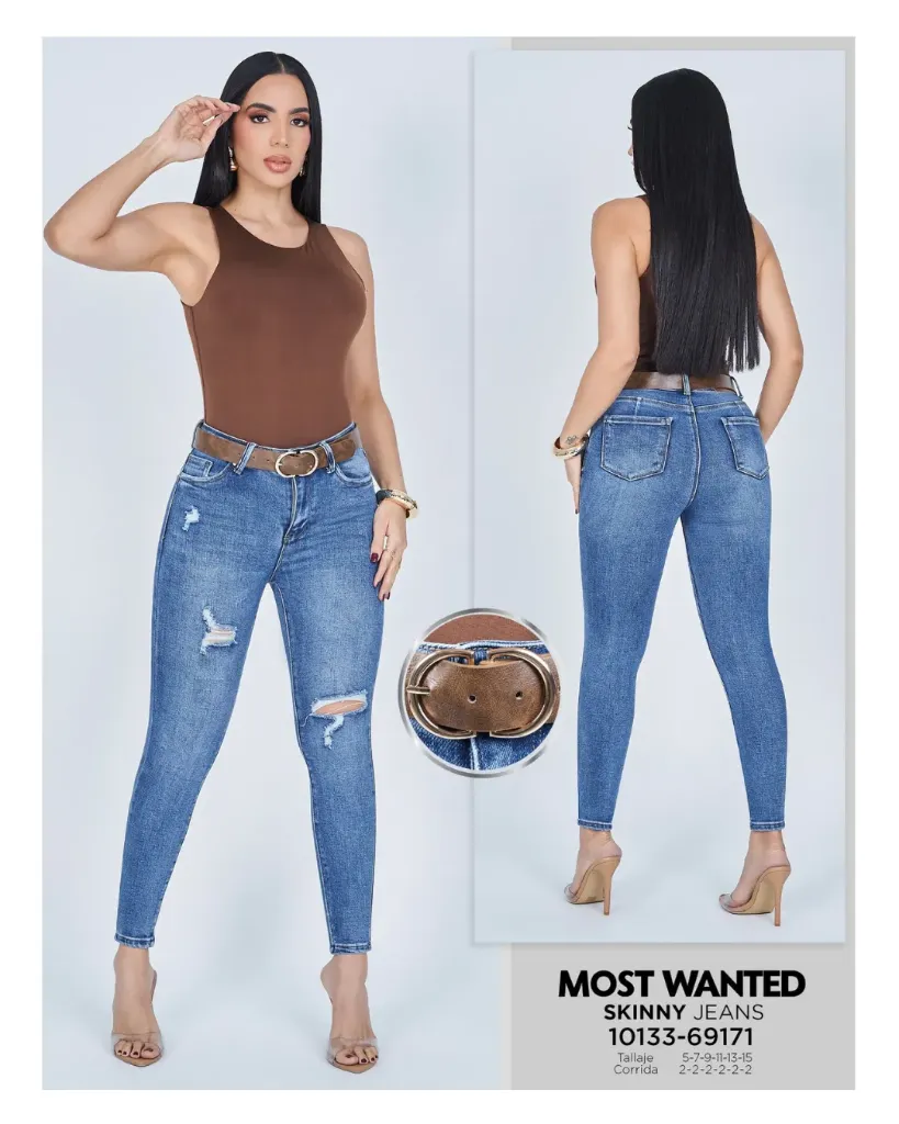 Jeans skinny c/correa mostwanted 69171