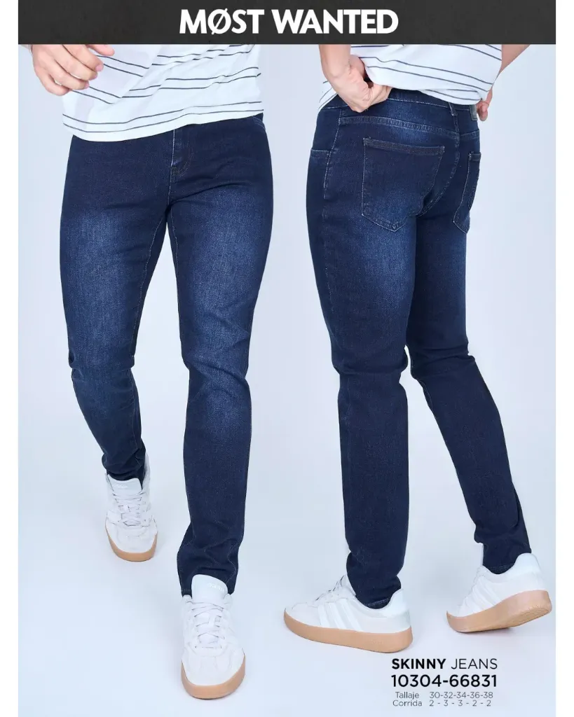 Jeans skinny mostwanted 66831