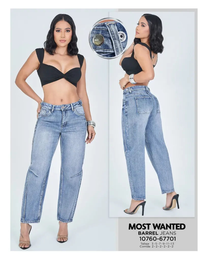 Jeans barrel mostwanted ajustable 67701