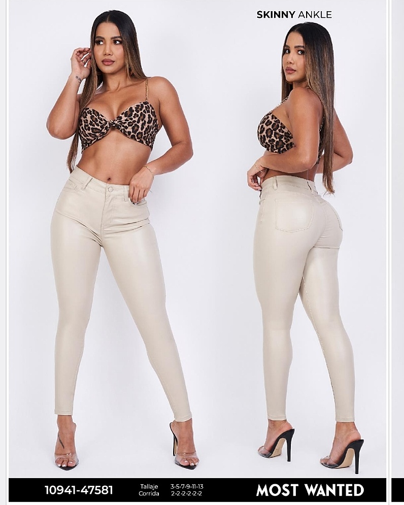 Pantalon cuerina mostwanted dama 47581