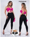 Jeans dama popsugar con faja 47172
