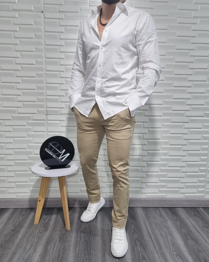 [P20620HB30] Pantalon casual hyper 208 (30, BEIGE)