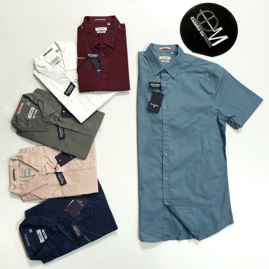 Camisa unicolor estivaneli he100527