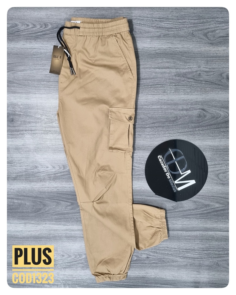 [JPC1323BM38] Jogger plus calle 8 hombre jc13 (BEIGE MANI, 38)
