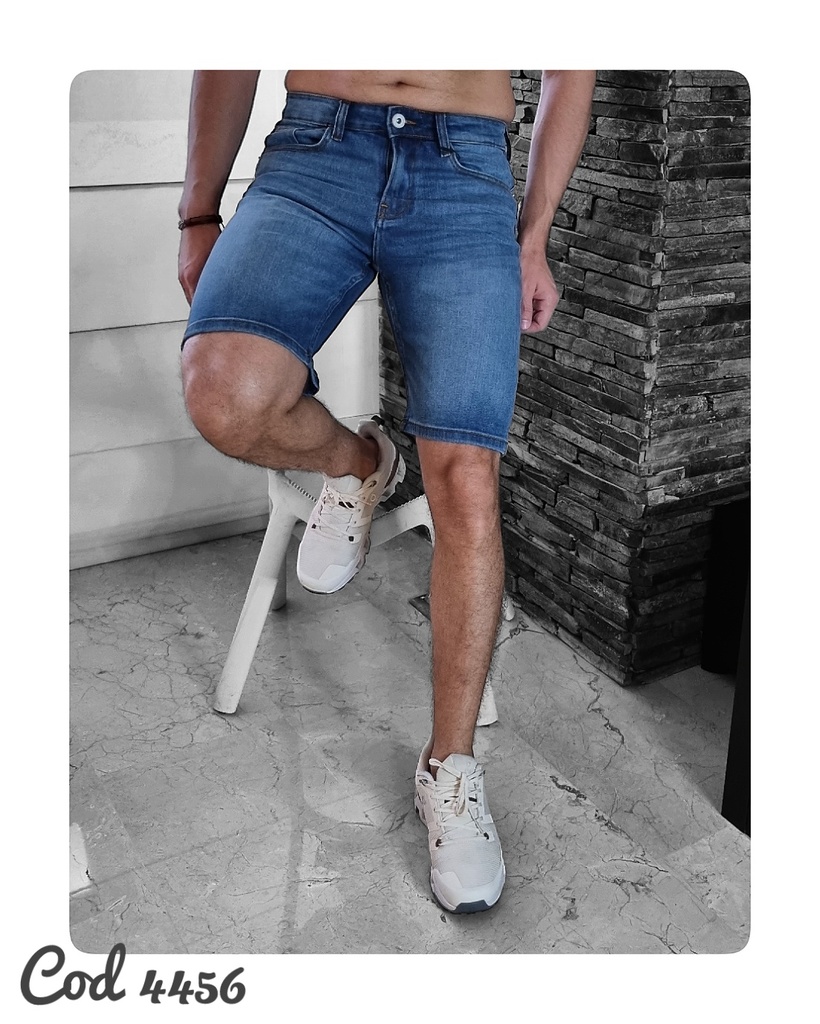 Bermuda jeans estivaneli 4456