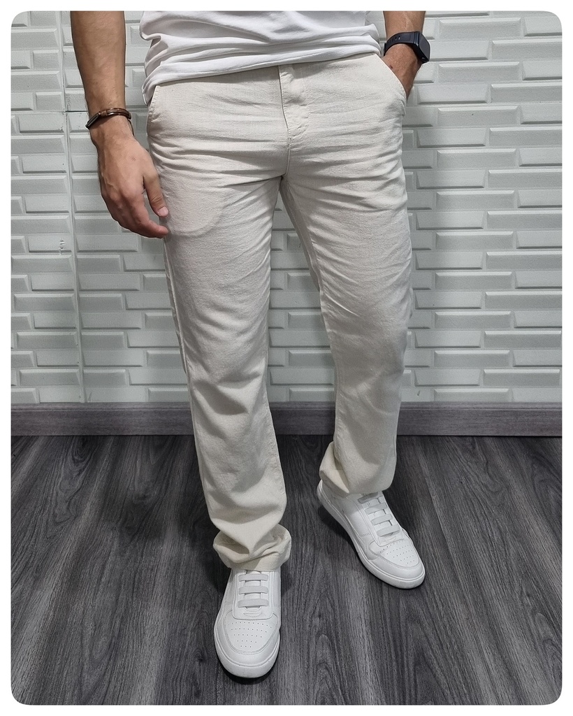 Pantalon lino estivaneli 6011