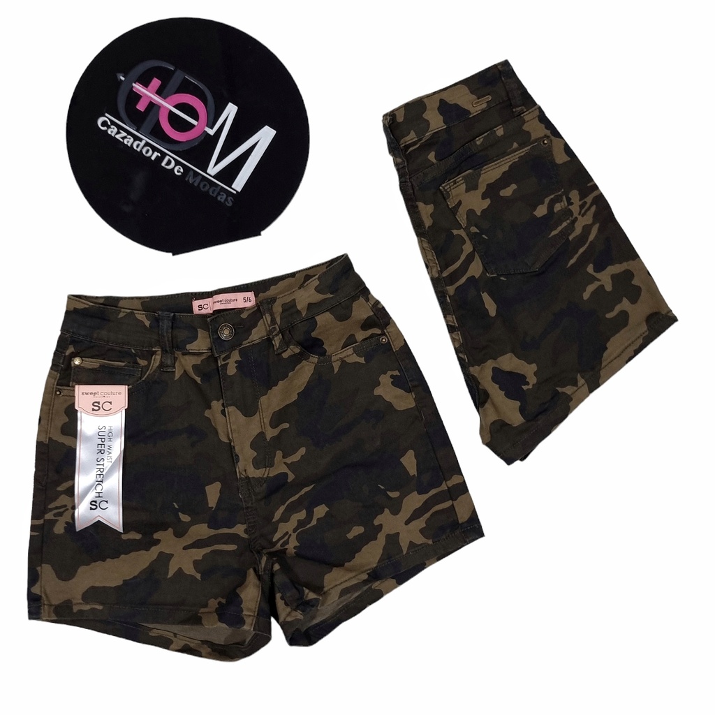 [SHD1305SC] SHORTS SWEET COUTURE DAMA 1305