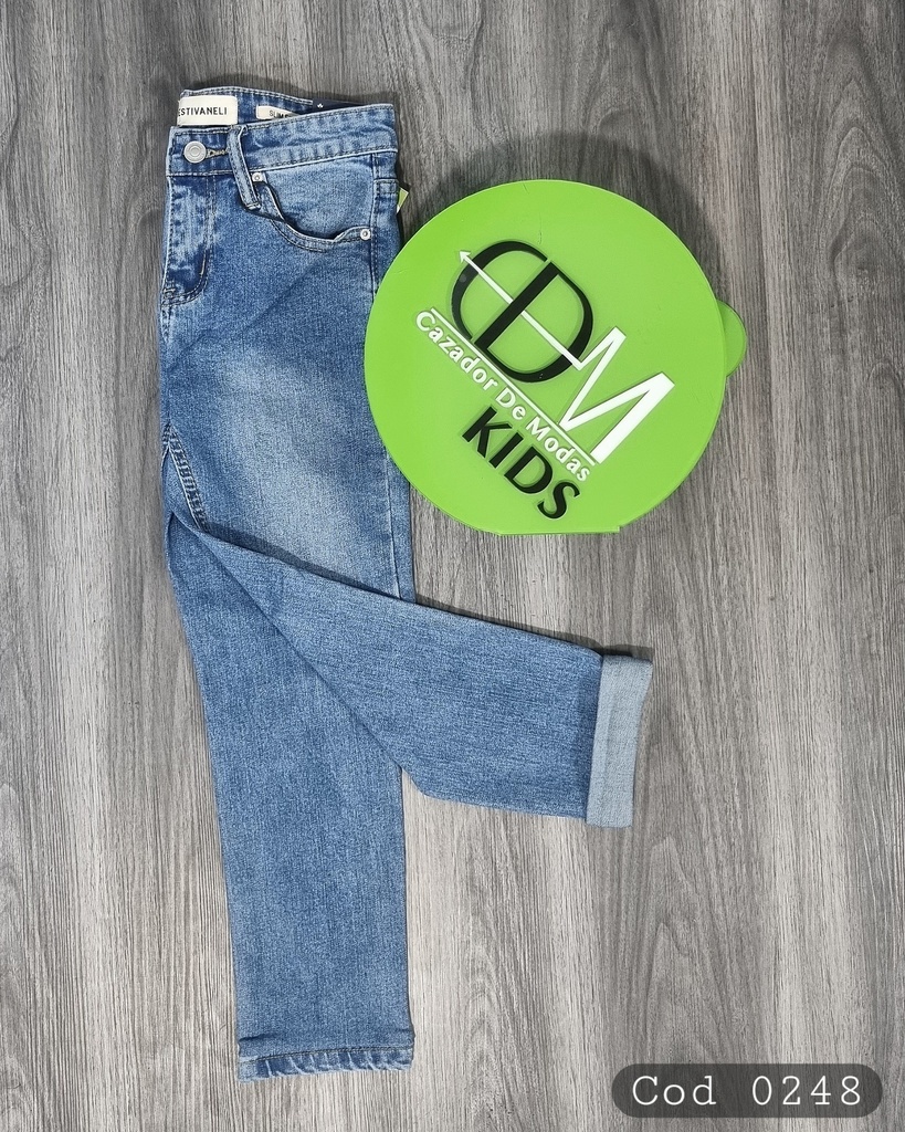 Jeans estivaneli slim fit de niño jnn0248
