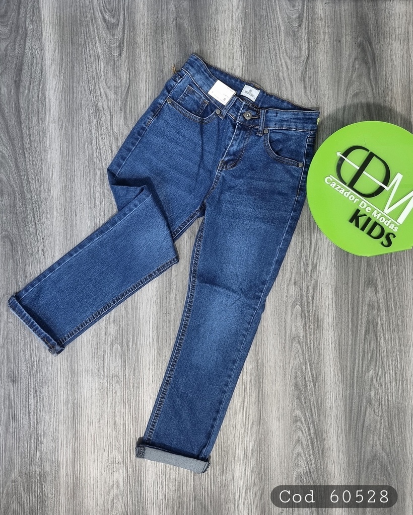 Jeans straight estivaneli de niño jnn60528