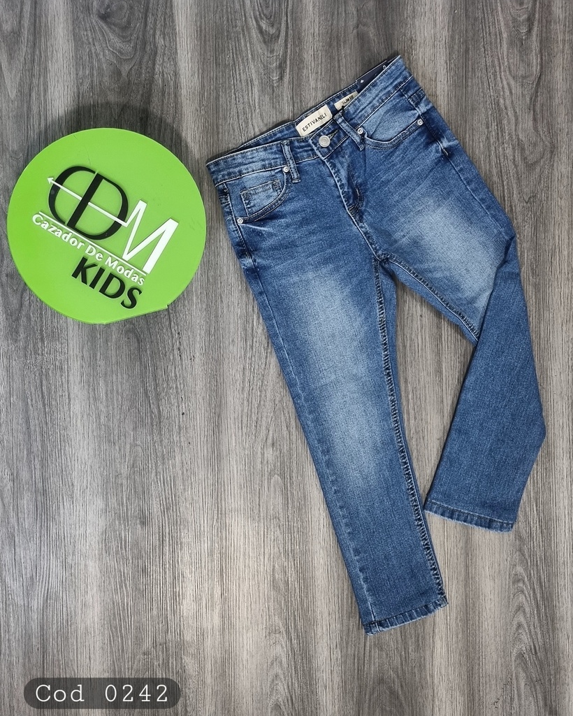 Jeans estivaneli slim fit de niño jnn0242