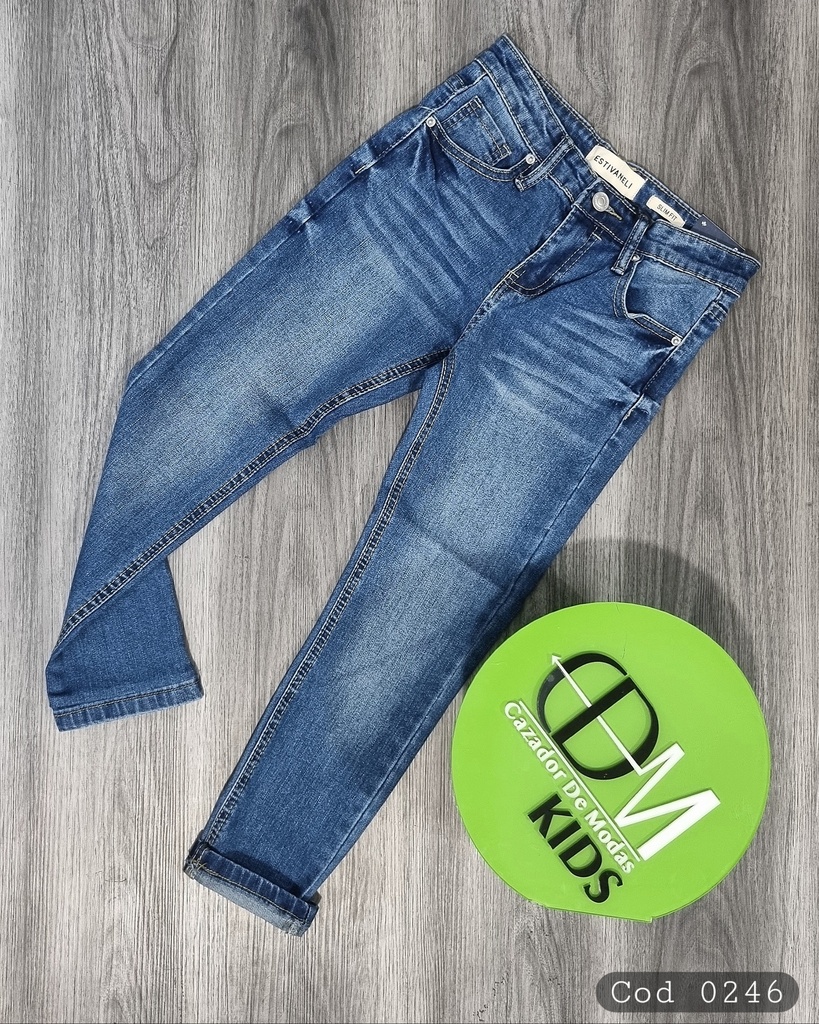 Jeans estivaneli slim fit de niño jnn0246