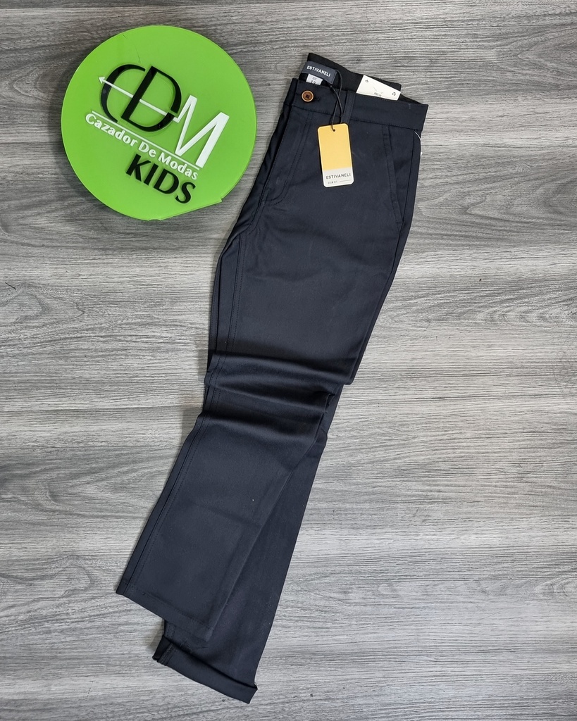 [PEN2122AO16] Pantalon casual estivaneli de niño 2122 (16, AZUL OSCURO)