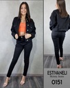 Jeans skinny de dama estivaneli 0151
