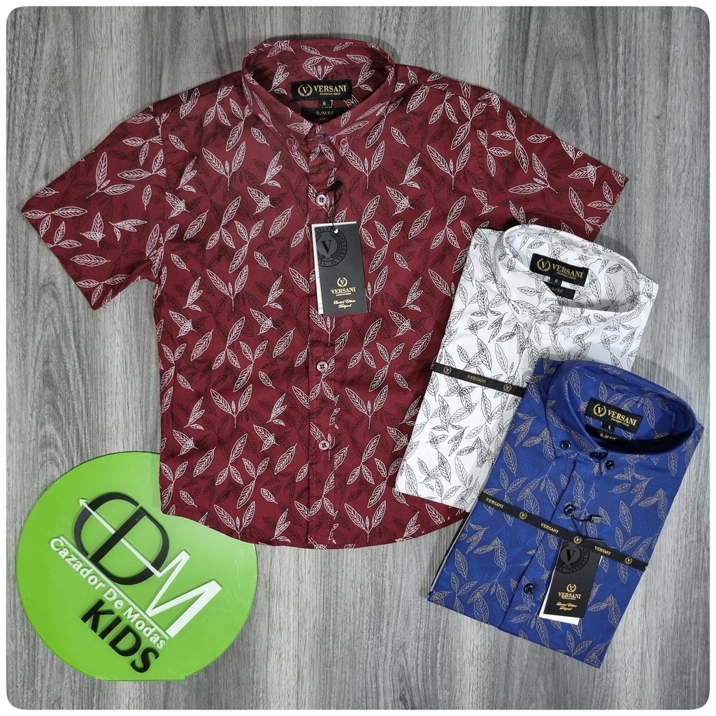 CAMISA VERSANI DE NIÑO 22011
