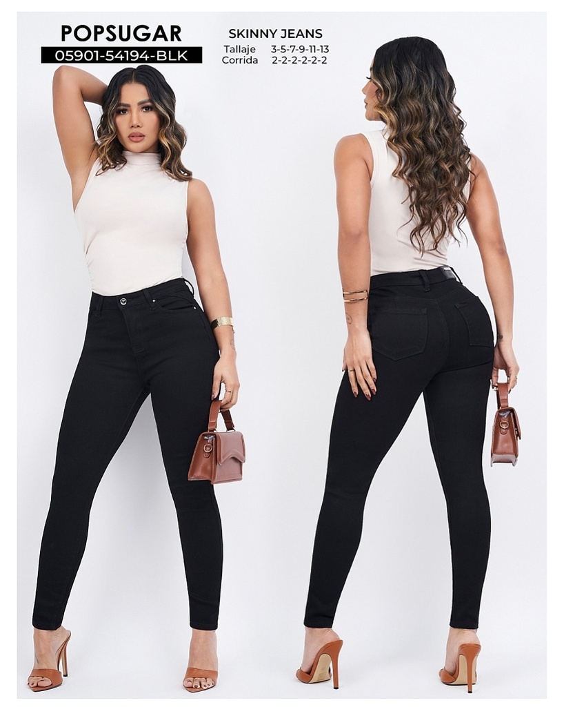 [JND54194P3] Jeans skinny popsugar 54194 (3)