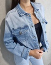 Chaqueta de jeans estivaneli de dama cqd0228