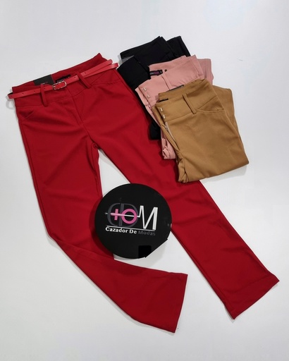[PD966-10C] PANTALON CASUAL CHIC ROYALE 966-10