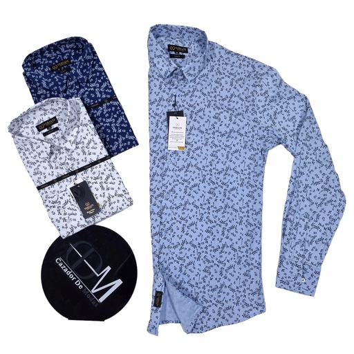 [C22039GV] CAMISAS PLUS VERSANI 22039G