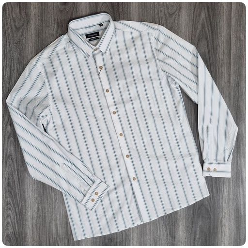 [C100718E] Camisas de rayas estivaneli 100718