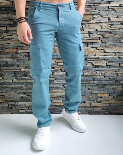 [PC4160E] Pantalon cargo estivaneli 4160