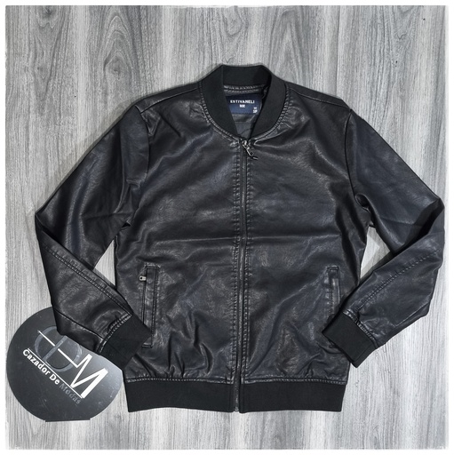 [CQ725E] Chaquetas semi-cuero estivaneli 725