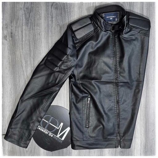 [CQ721E] Chaquetas semi-cuero estivaneli 721