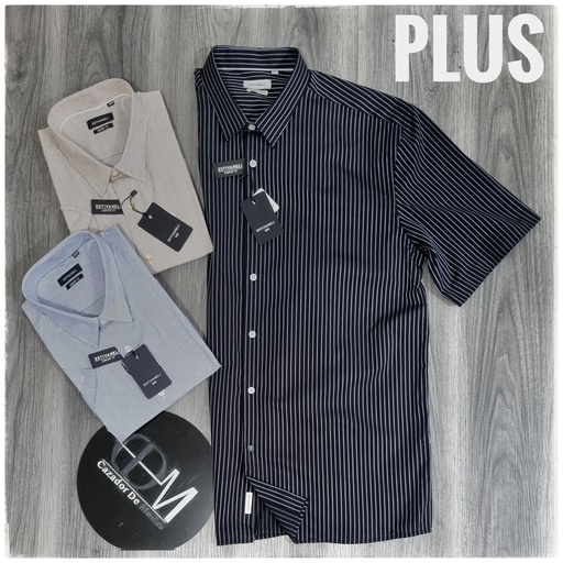 [CP101542E] Camisa estivaneli plus 101542