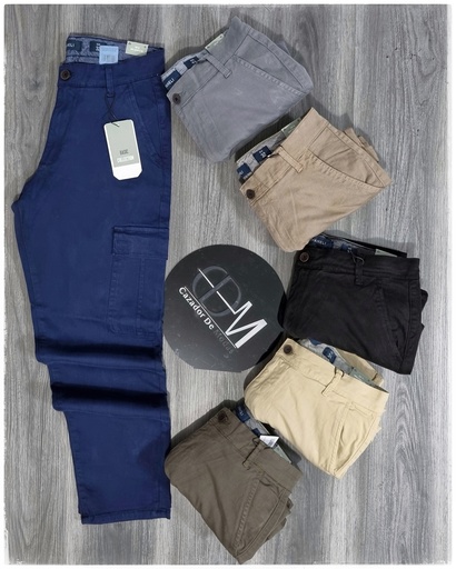 [PC4264E] Pantalon cargo estivaneli 4264