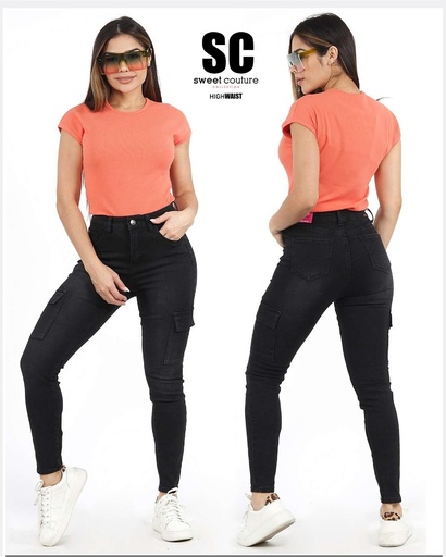 [JCD3705S] Jeans cargo sweet couture 3705