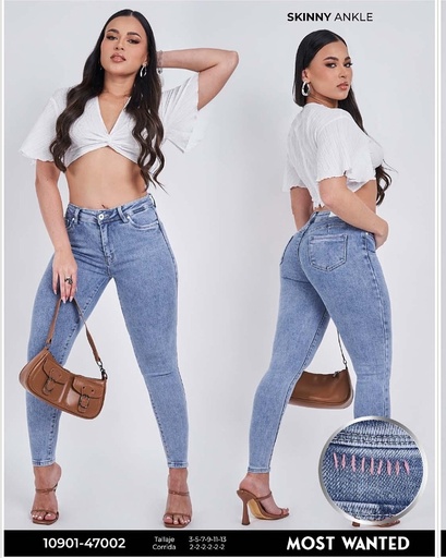 [JND47002M] Jeans dama mostwanted 47002