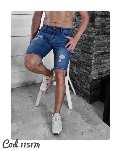 Bermuda jeans estivaneli 115174
