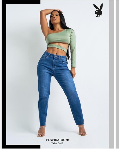 Jeans dama play boy 0075