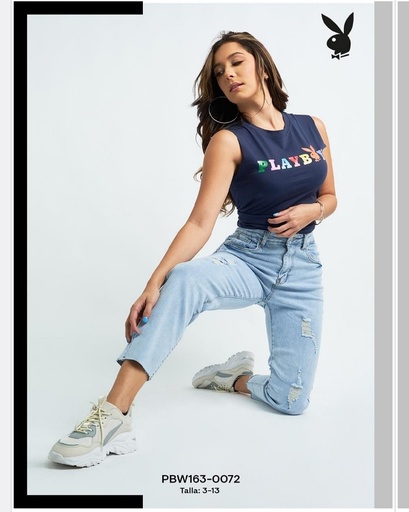 Jeans dama play boy 0072