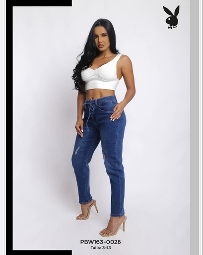 Jeans dama play boy 0028