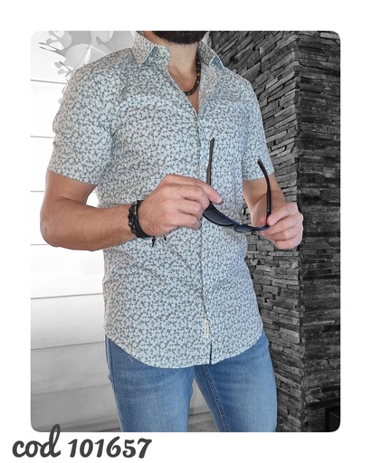 Camisa estivaneli m/c 101657