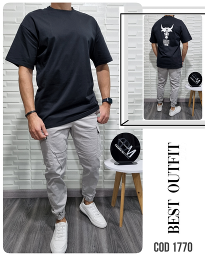 Franela calle 8 hombre 1770