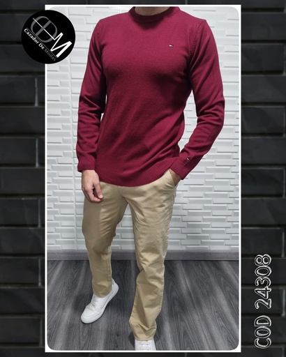 Sueter tejido tomy hombre 24308