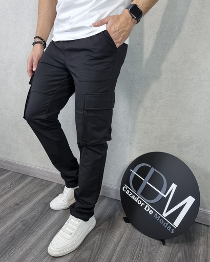 Pantalon mono basic cargo estivaneli 2090