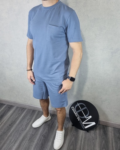 Franela unicolor comfort fit estivaneli 50761