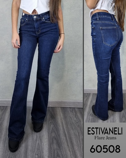 Jeans flare estivaneli de dama 60508