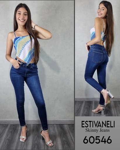 Jeans skinny estivaneli de dama 60546