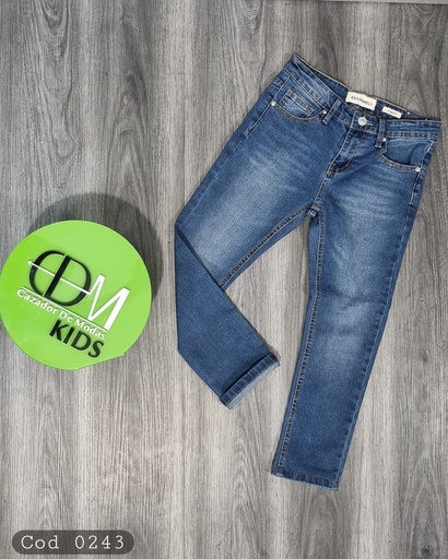 Jeans estivaneli slim fit de niño jnn0243